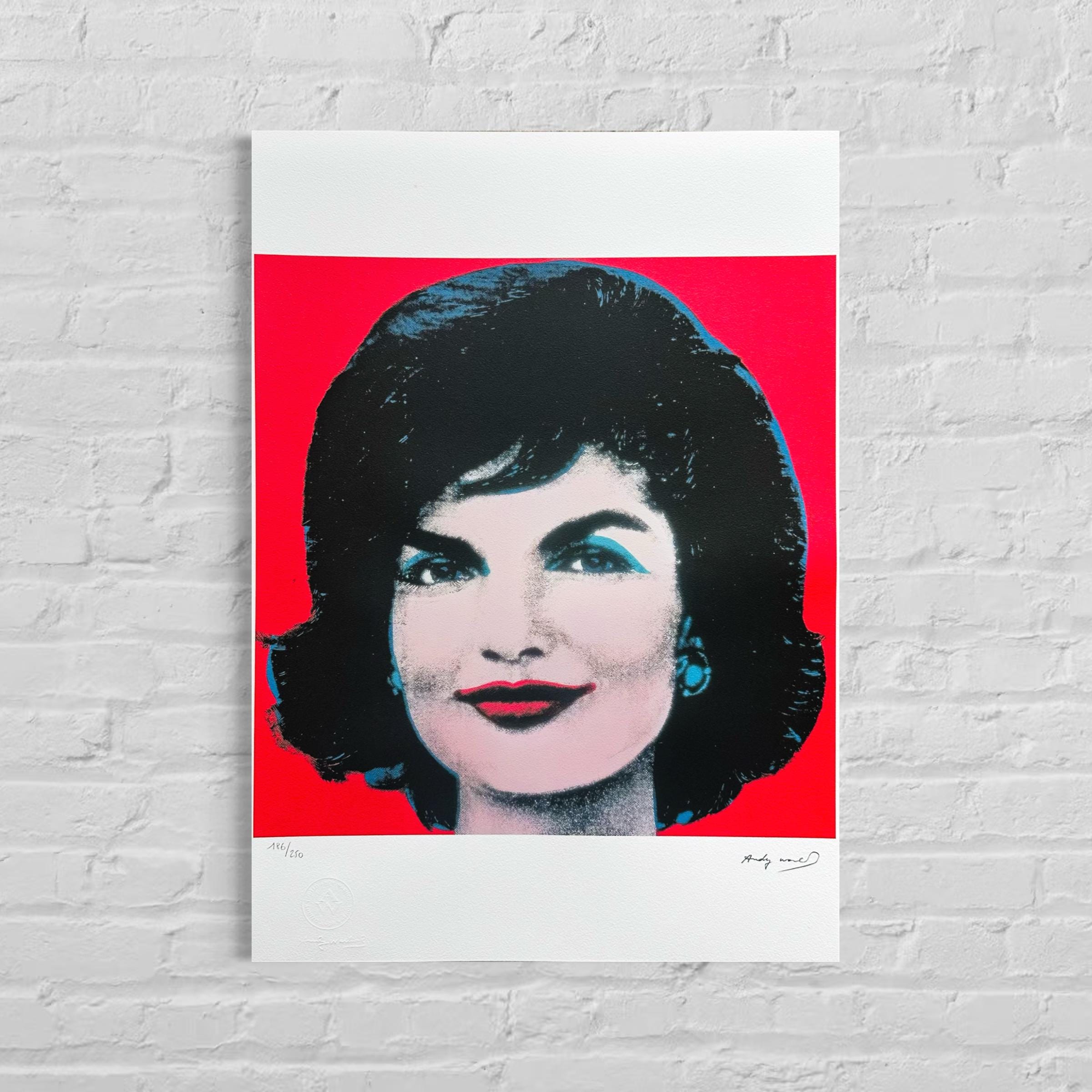 Andy Warhol ‘Jackie’ – Gelimiteerde en genummerde editie